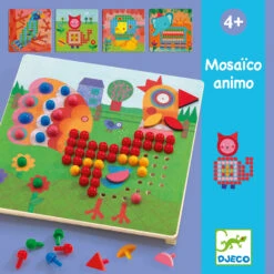 Djeco Mozaiek Puzzels Animo -Indoor Speelgoed Winkel 2djeco mozaiek animo 1