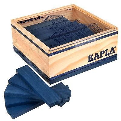 Kapla C40BF 40 Delig Aanvulset DonkerBlauw Constructie Speelgoed 4 Kapla C40BF 40 Delig Aanvulset DonkerBlauw Constructie Speelgoed - Afbeelding 2