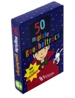 50 Kaarten Met Goocheltrucks, Vragen-voor-onderweg, Experimenten In Thema 50 Verbluffende Proefjes -Indoor Speelgoed Winkel 50 magische goocheltrucks