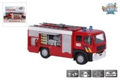 KidsGlobe MAN Brandweer Met Geluid En Zwaailicht -Indoor Speelgoed Winkel 510179 1