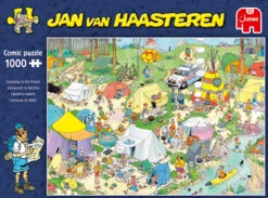 Jumbo 19086 Puzzel Jan Van Haasteren Kamperen In Het Bos -Indoor Speelgoed Winkel 66715791 1574944442
