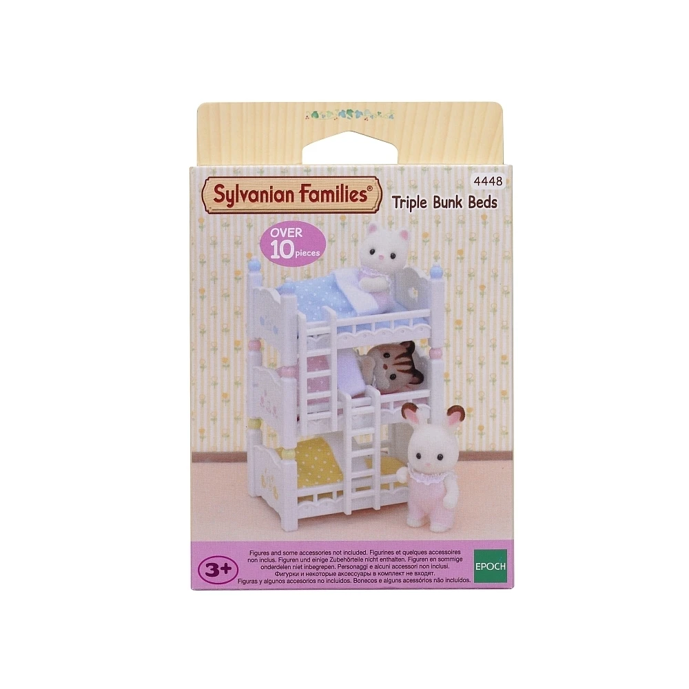 Sylvanian Families Stapelbed Voor Drie SF4448 3 Sylvanian Families Stapelbed Voor Drie SF4448