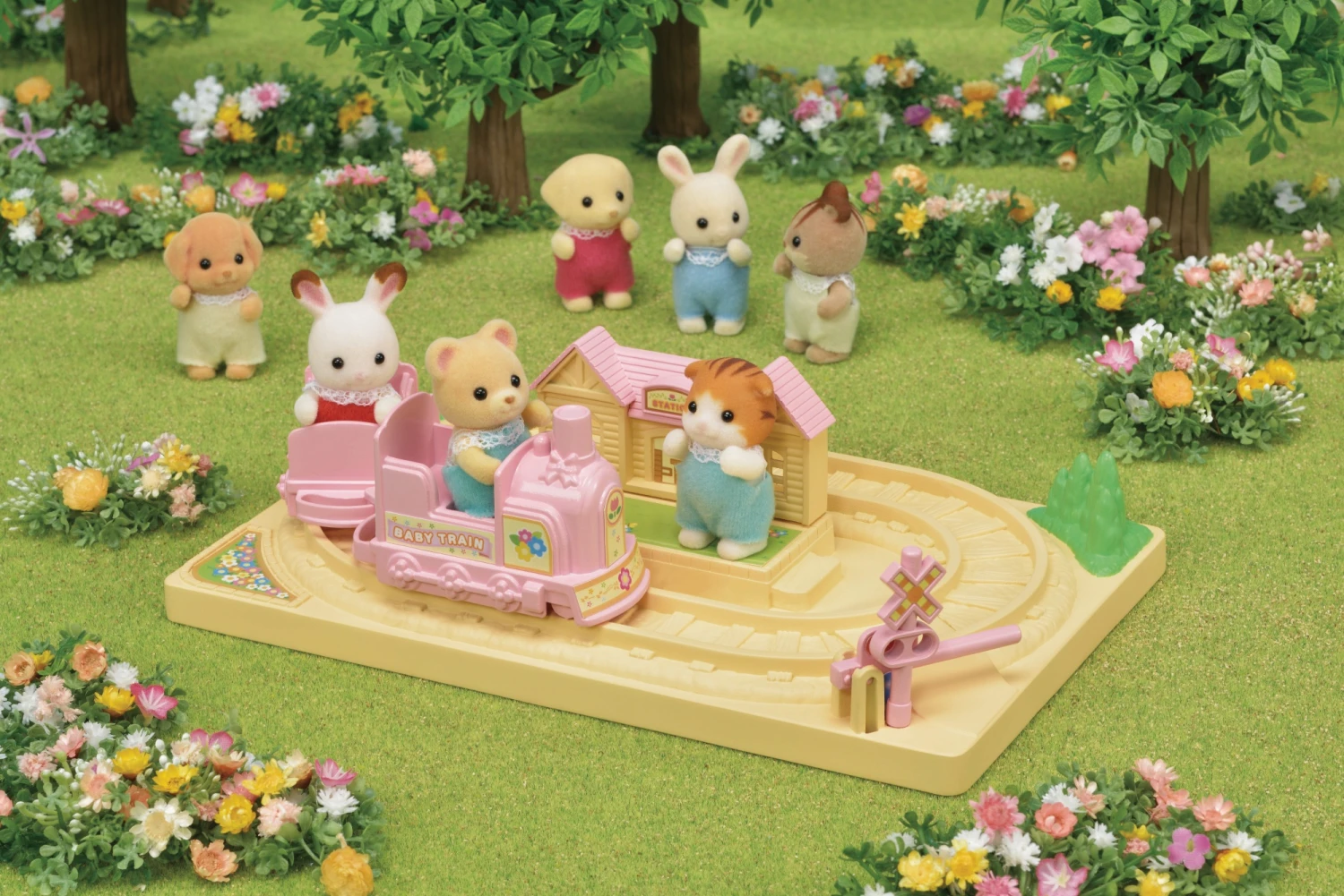 Sylvanian Families Baby Choo-choo Trein SF5320 12 Sylvanian Families Baby Choo-choo Trein SF5320 - Afbeelding 10