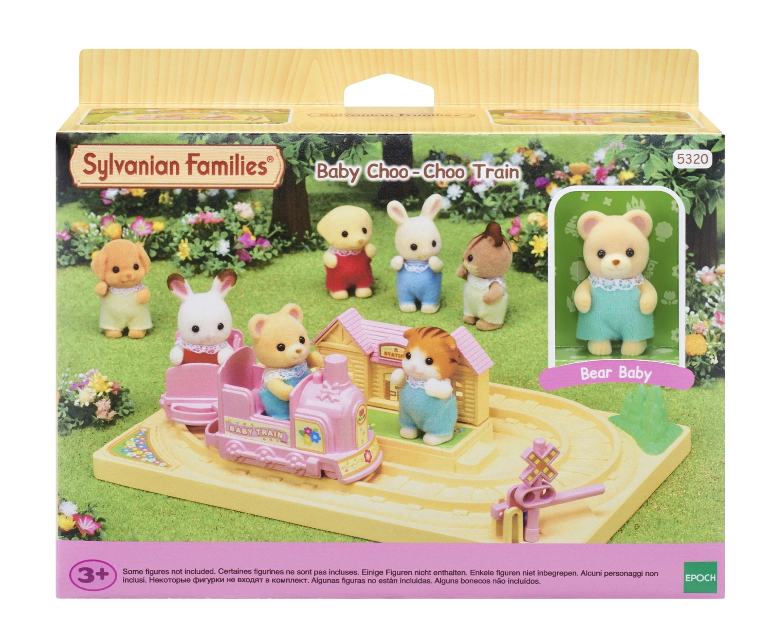 Sylvanian Families Baby Choo-choo Trein SF5320 3 Sylvanian Families Baby Choo-choo Trein SF5320