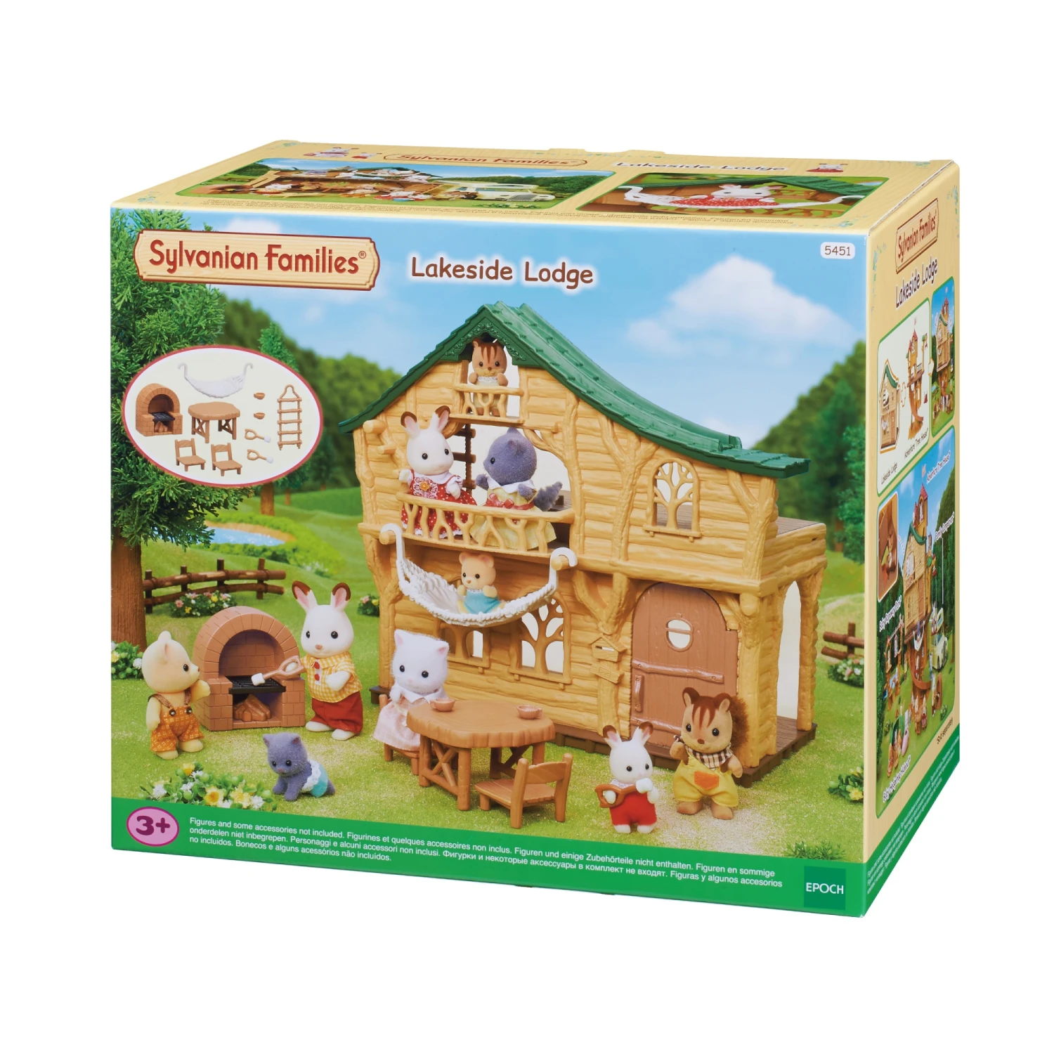 Sylvanian Families Blokhut Aan Het Meer SF5451 14 Sylvanian Families Blokhut Aan Het Meer SF5451 - Afbeelding 12
