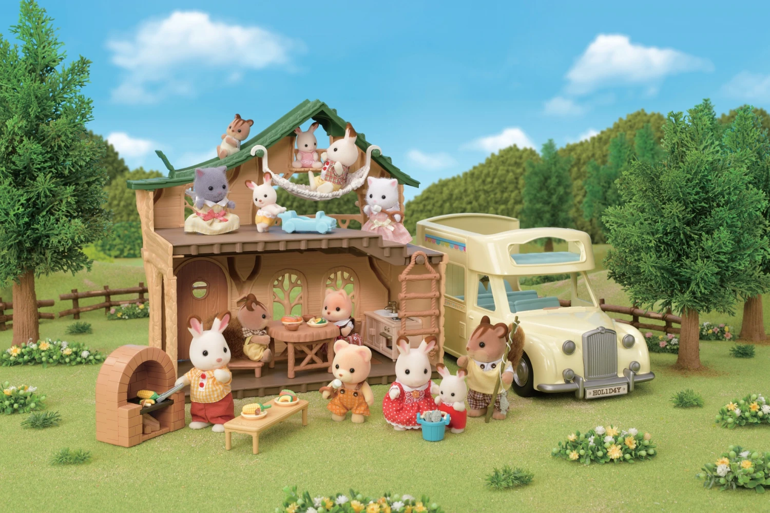 Sylvanian Families Blokhut Aan Het Meer SF5451 13 Sylvanian Families Blokhut Aan Het Meer SF5451 - Afbeelding 11