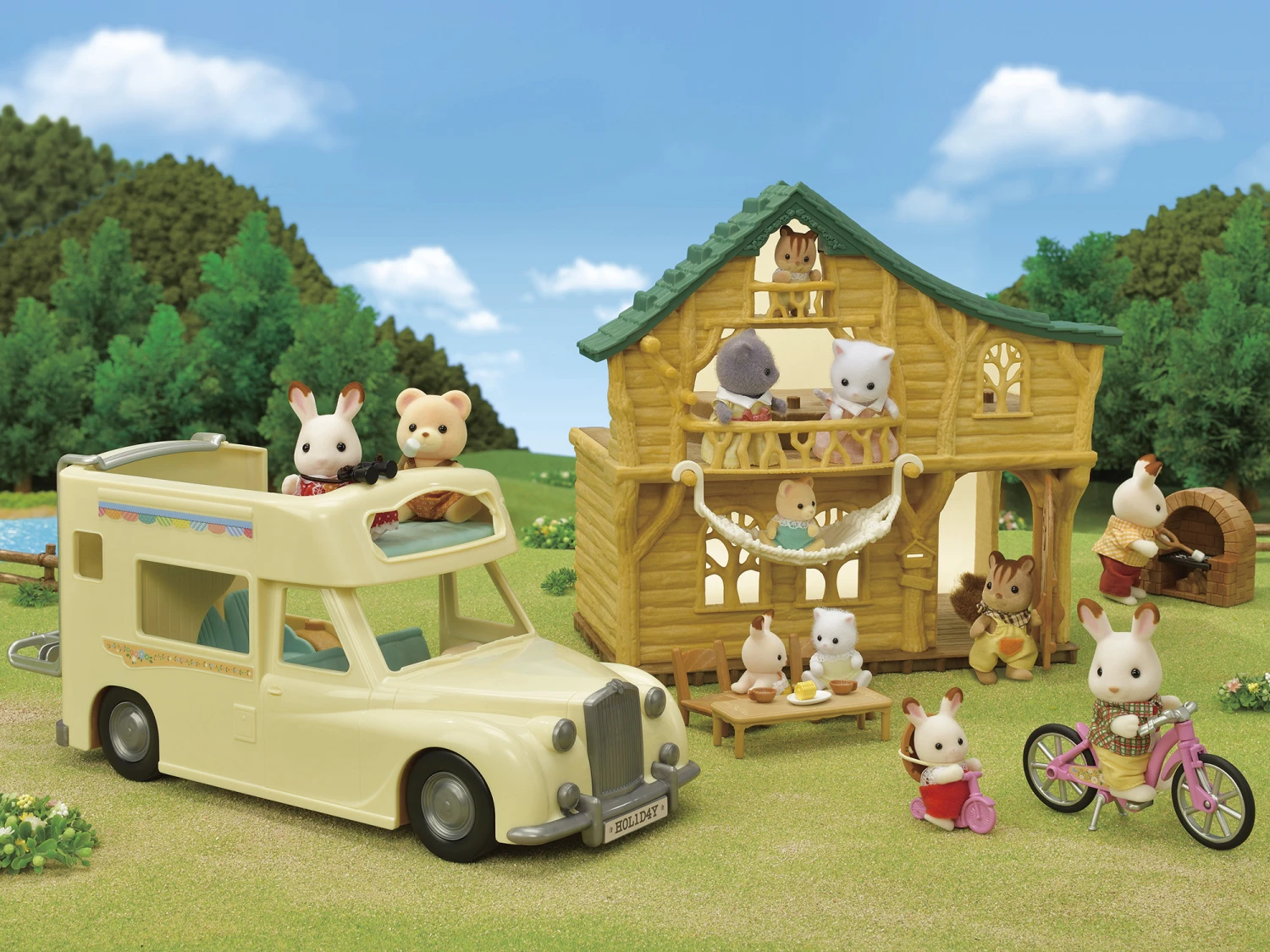 Sylvanian Families Familie Camper SF5454 9 Sylvanian Families Familie Camper SF5454 - Afbeelding 7