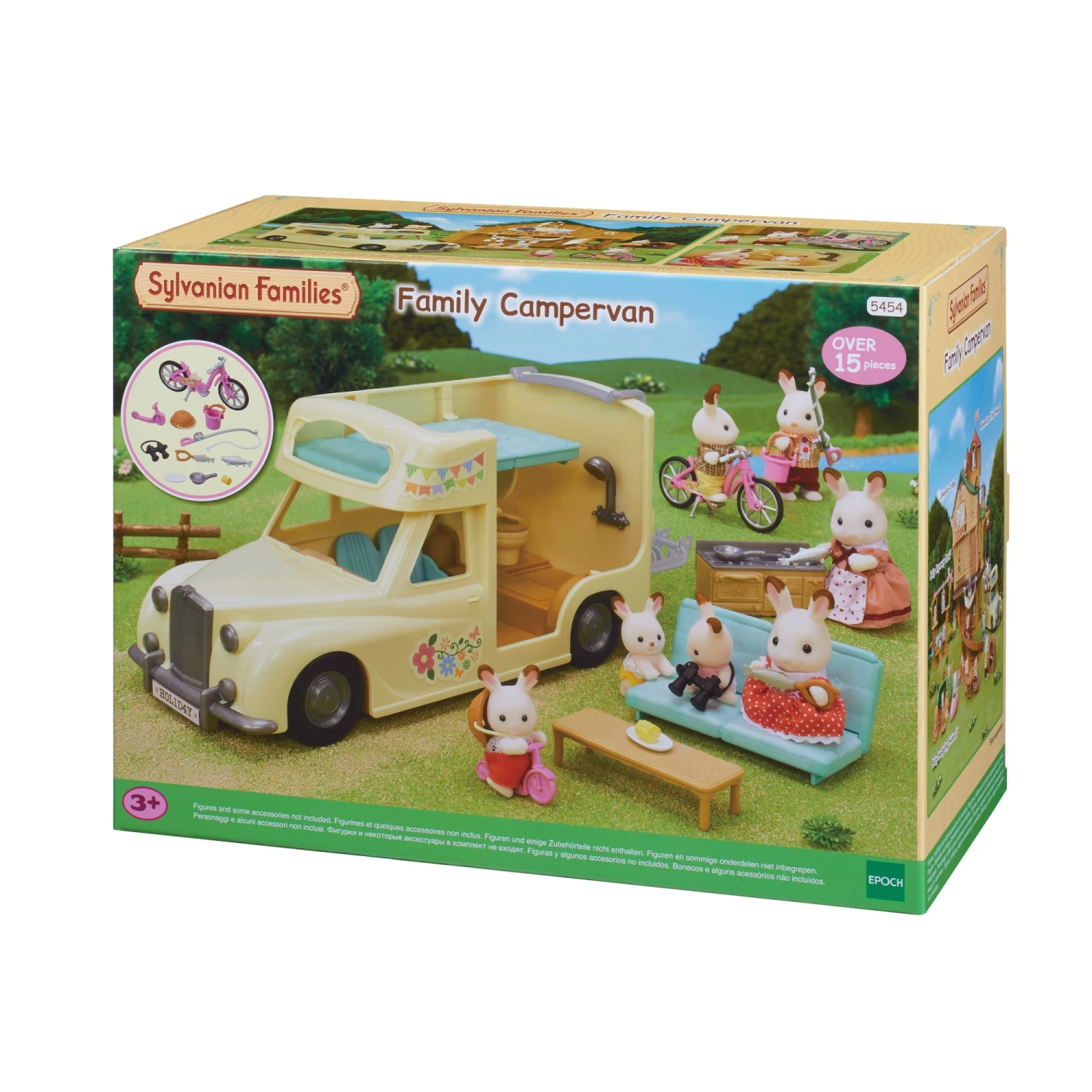Sylvanian Families Familie Camper SF5454 12 Sylvanian Families Familie Camper SF5454 - Afbeelding 10