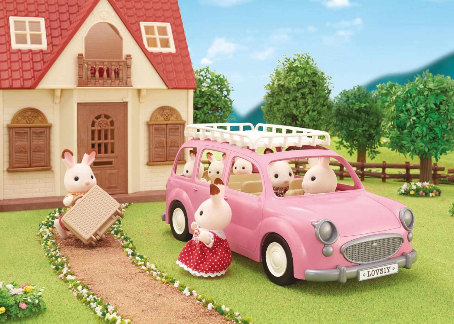 Sylvanian Families Familie Picknick Auto SF5359 12 Sylvanian Families Familie Picknick Auto SF5359 - Afbeelding 10