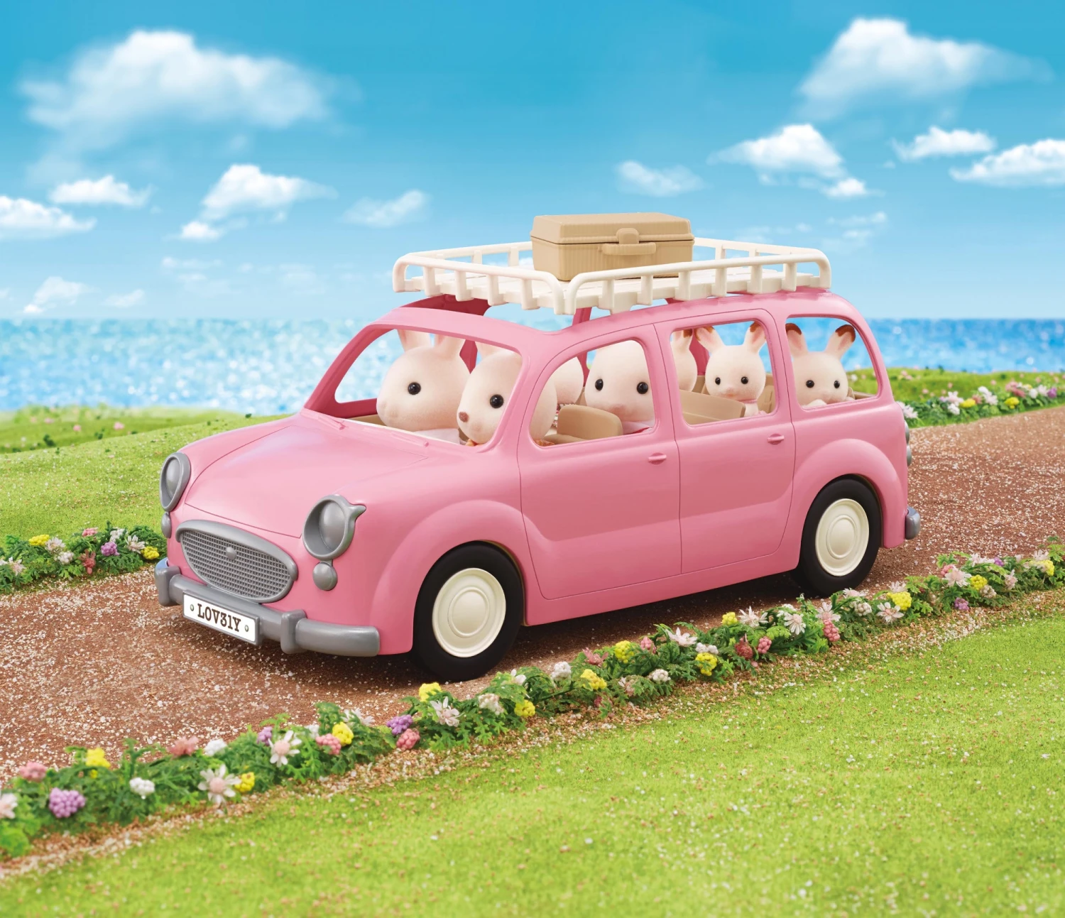 Sylvanian Families Familie Picknick Auto SF5359 8 Sylvanian Families Familie Picknick Auto SF5359 - Afbeelding 6