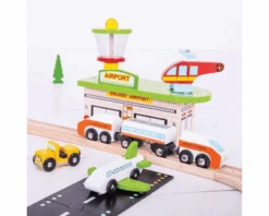 BigJigs BJT018 Houten Trein 124-delige Treinset Transport -Indoor Speelgoed Winkel BJT018 bigjigs houten trein houten treinbaan transportset 1.png 4 1