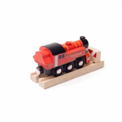 BigJigs BJT493 Houten Locomotief Ivatt Houten Trein -Indoor Speelgoed Winkel BigJigs BJT493 locomotief Ivatt 5