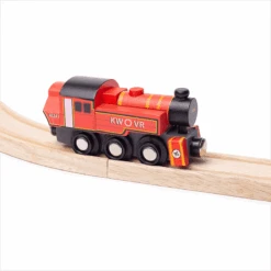 BigJigs BJT493 Houten Locomotief Ivatt Houten Trein -Indoor Speelgoed Winkel BigJigs BJT493 locomotief Ivatt 7