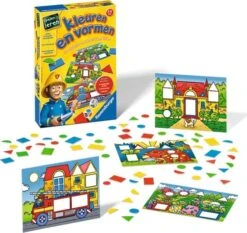 Kleuren En Vormen Kinderspel Ravensburger Spellen -Indoor Speelgoed Winkel Kleuren en vormen ravensburger leerspel 2