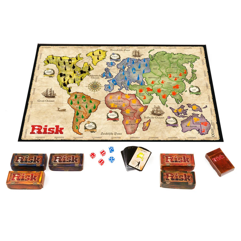 Risk Bordspel Gezelschapsspel Hasbro 4 Risk Bordspel Gezelschapsspel Hasbro - Afbeelding 2