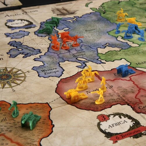 Risk Bordspel Gezelschapsspel Hasbro 5 Risk Bordspel Gezelschapsspel Hasbro - Afbeelding 3