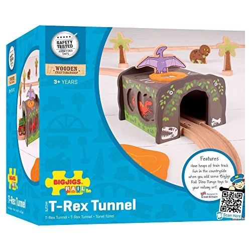 BigJigs BJT244 Tunnel T-rex Dinosaurus 7 BigJigs BJT244 Tunnel T-rex Dinosaurus - Afbeelding 5