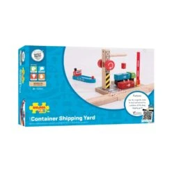 BigJigs BJT254 Container- Overslag -Indoor Speelgoed Winkel bigjigs bjt254 container overslag 5