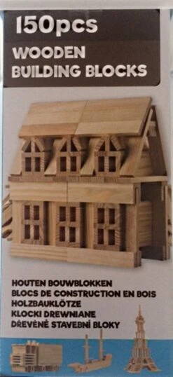 Bouwplankjes City Blocks 150 Stuks 8 Bouwplankjes City Blocks 150 Stuks -Indoor Speelgoed Winkel bouwplankjes 150 stuks 1