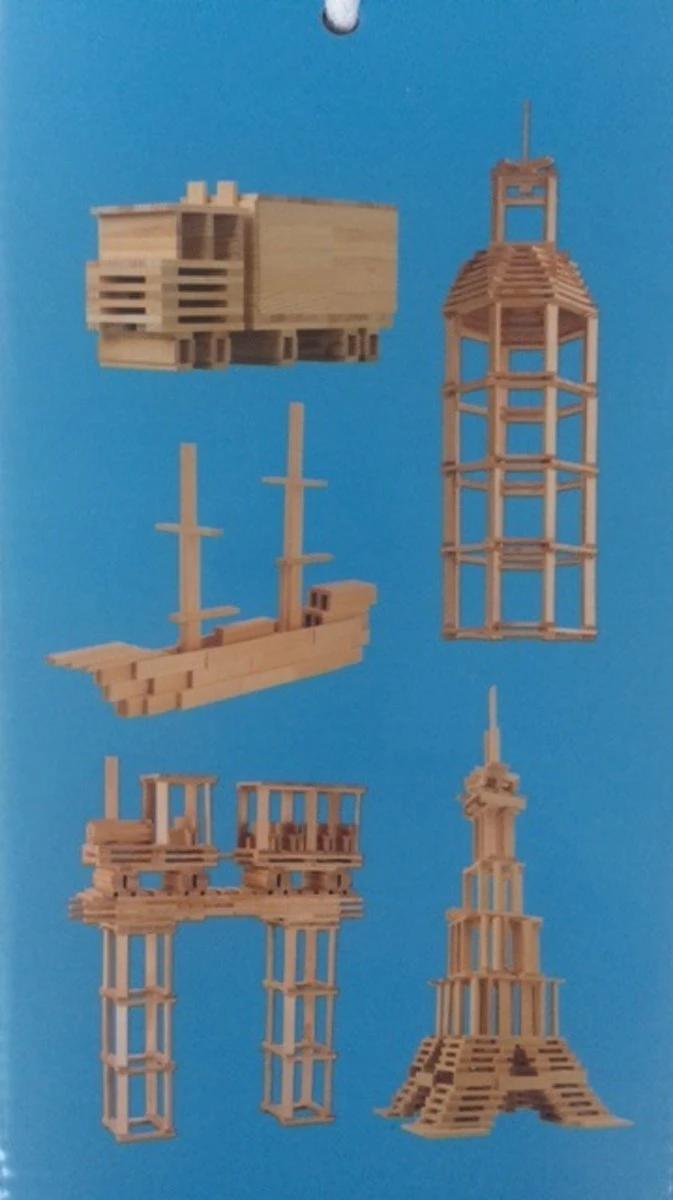 Bouwplankjes City Blocks 150 Stuks 6 Bouwplankjes City Blocks 150 Stuks - Afbeelding 4