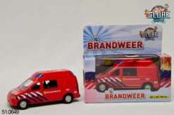 Brandweerauto NL Pull Back Met Licht En Geluid -Indoor Speelgoed Winkel brandweerauto kidsglobe 510549