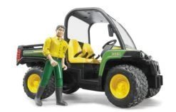 Bruder 2490 John-Deere Gator-855D Met Chauffeur 8 Bruder 2490 John-Deere Gator-855D Met Chauffeur -Indoor Speelgoed Winkel bruder 02490 john deere gator 855d met chauffeur 1 1