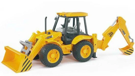 Bruder 2428 JCB 4XC Graaflaadcombinatie 3 Bruder 2428 JCB 4XC Graaflaadcombinatie