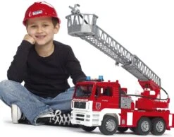 Bruder 2771 Brandweerwagen Ladderwagen MAN 12 Bruder 2771 Brandweerwagen Ladderwagen MAN -Indoor Speelgoed Winkel bruder 2771 brandweerwagen ladderwagen man 3