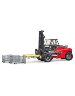 Bruder 2513 Heftruck Linde-HT160 +pallet+3boxen -Indoor Speelgoed Winkel bruder bruder 02513 linde ht160 heftruck inclpallet en boxen 2