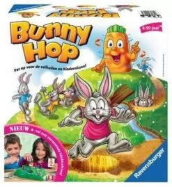 Bunny Hop Kinderspel Ravensburger Spellen -Indoor Speelgoed Winkel bunny hop ravensburger kinderspel 222261 1