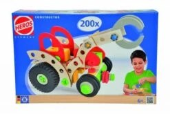Eichhorn/Heros Constructor 200-delig Houten Constructie-speelgoed -Indoor Speelgoed Winkel constructor 200 delig heros 39043