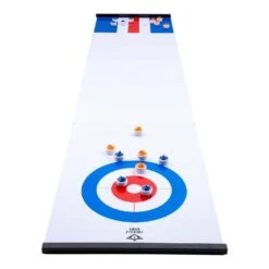 Curling/Sjoelen 2-in-1 Shuffleboard 180×39 Cm. -Indoor Speelgoed Winkel curling shuffleboard sjoelen 2 in 1 1