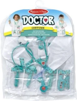 Melissa & Doug Doktersset Verkleedkleren Dokter Meliss&Doug -Indoor Speelgoed Winkel doktersset doktersjas verkleedkleding melissadoug speelactief.nl 1 1
