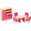 Meubelset Eetkamer -Indoor Speelgoed Winkel eetkamer poppenhuis pintoy 6571