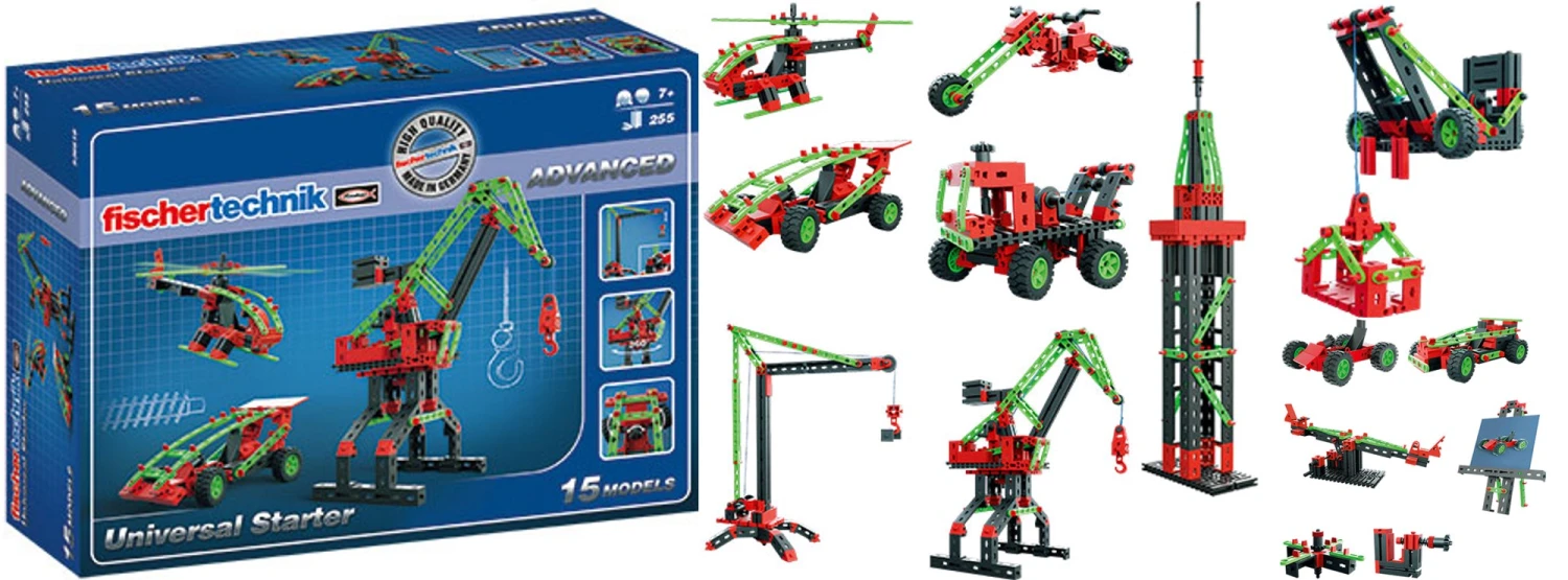 Fischertechnik Advanced – Universal Starter – 536618 16 Fischertechnik Advanced – Universal Starter – 536618 - Afbeelding 14
