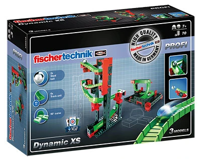 Fischertechnik Dynamic XS Knikkerbaan 4 Fischertechnik Dynamic XS Knikkerbaan - Afbeelding 2