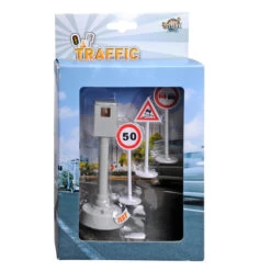 Flitspaal Try Me + 3 Verkeersborden -Indoor Speelgoed Winkel flitspaal kidsglobe