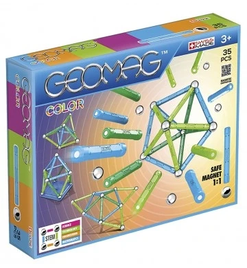 Geomag Color 35-delig 4 Geomag Color 35-delig - Afbeelding 2