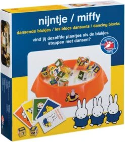 Nijntje Dansende Blokjes Kinderspel -Indoor Speelgoed Winkel gezelschapsspel nijntje dansende blokjes rubotoys 1 1