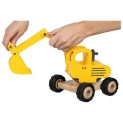 Goki 55898 Houten Graafmachine Bouwvoertuig Excavator 7 Goki 55898 Houten Graafmachine Bouwvoertuig Excavator -Indoor Speelgoed Winkel goki 55898 graafmachine excavator houten speelgoed 1