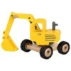 Goki 55898 Houten Graafmachine Bouwvoertuig Excavator -Indoor Speelgoed Winkel goki 55898 graafmachine excavator houten speelgoed