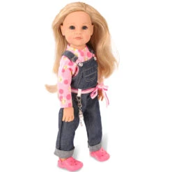 Gotz Poppen Kledingset Denim Tuinbroek 6 Gotz Poppen Kledingset Denim Tuinbroek -Indoor Speelgoed Winkel gotz 3402191 kledingset tuinbroek 1