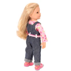 Gotz Poppen Kledingset Denim Tuinbroek 7 Gotz Poppen Kledingset Denim Tuinbroek -Indoor Speelgoed Winkel gotz 3402191 kledingset tuinbroek 2