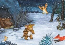 Gruffalo Kinder-Puzzel Ravensburger 2 X 12 Stukjes -Indoor Speelgoed Winkel gruffalo puzzel ravensburger 2