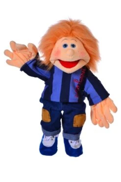 Handpop Kleine Louis 45 Cm. Living Puppets 5 Handpop Kleine Louis 45 Cm. Living Puppets -Indoor Speelgoed Winkel handpop living puppets w165 louis 1