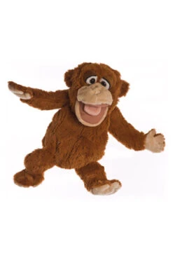 Handpop Aap -Indoor Speelgoed Winkel handpop living puppets w272 aap 1