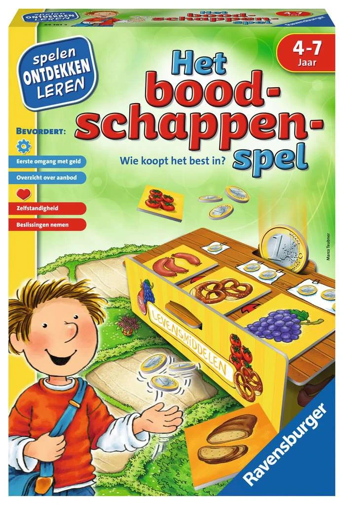 Het Boodschappenspel Kinderspel Ravensburger Spellen 3 Het Boodschappenspel Kinderspel Ravensburger Spellen