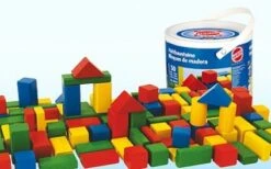 Blokken Gekleurd 50 Stuks -Indoor Speelgoed Winkel houten blokken heros 50151 1 1