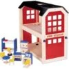 Brandweerkazerne -Indoor Speelgoed Winkel houten brandweer kazerne pintoy