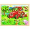 Houten Puzzel Traktor -Indoor Speelgoed Winkel houten puzzel traktor goki 57655